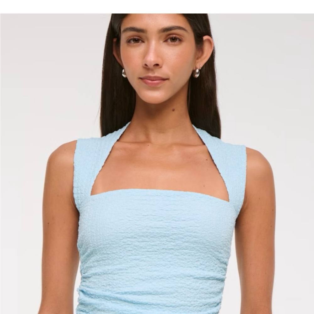 The A&F Ava Bubble Knit Top: Size M